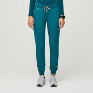 Figs Pacific Blue Scrub Set - Zamora Jogger Pant (Size S)